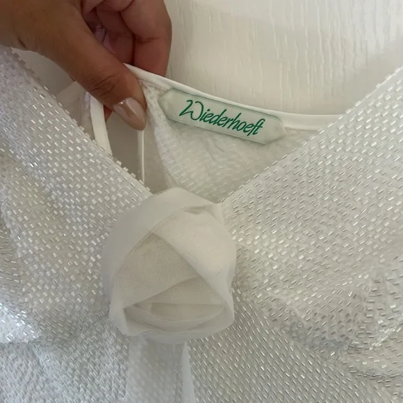 Bridal beaded rehearsal gown - Picture 4 of 4